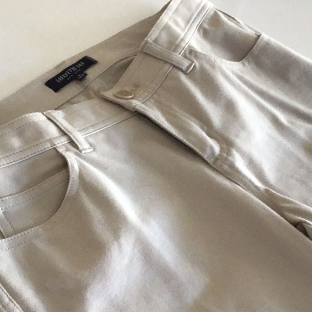 Brand new Lafayette 148 brand pants.  Light taupe/ khaki color.